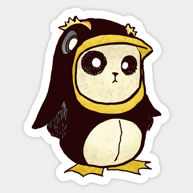 Panguin Sticker by jesse.lonergan